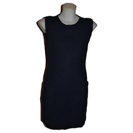 Vestido de lana azul Ermanno Scervino