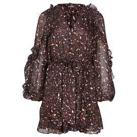 Minivestido estampado Maita de seda multicolor de Ulla Johnson