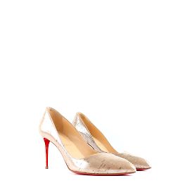 Christian Louboutin LOUBOUTIN - Pumps Corneille aus Leder mit Korkeffekt (T38)