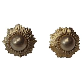Pendientes dorados 3 cm de diámetro - Autre Marque