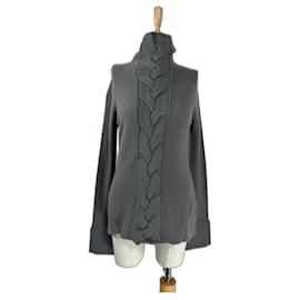 Lamberto Losani Kaschmirpullover Grau XL