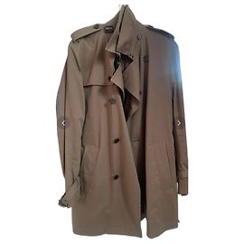 Trench Hugo Boss Marrone XXL