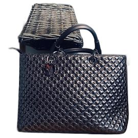 Autre Marque Lamarthe Paris Mademoiselle MA104 Borsa a mano in pelle trapuntata Bronzo