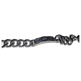 Louis Vuitton M62486 Chain Bracelet Monogram Silver Metal Men's LV Signature Accessory MONOGRAM CHAIN BRACELET