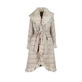Autre Marque Roberta Scarpa Anorak largo con pelo