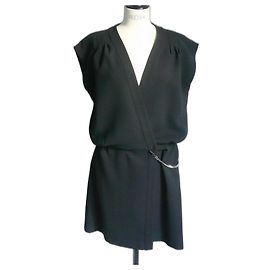 Hôtel Particulier HOTEL PARTICULIER Vestido negro crema muy buen estado TL