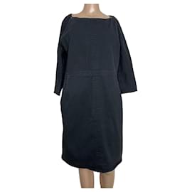 Schwarzes Denim Kleid von Bruuns Bazaar