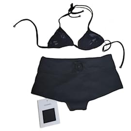 Costume da bagno Chanel nero