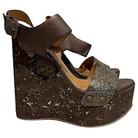 Sandali LANVIN T.EU 38 Pelle