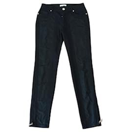 Vaqueros pitillo Versace negros