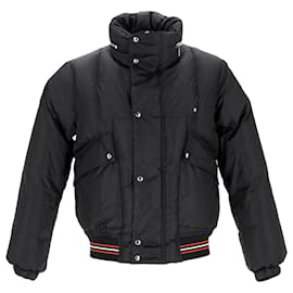 Dior Pufferjacke aus schwarzem Polyamid