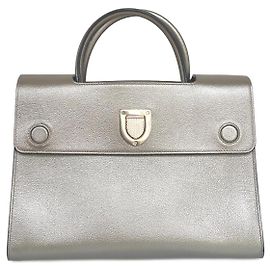 Borsa a mano Dior Diorever in Pelle Oro