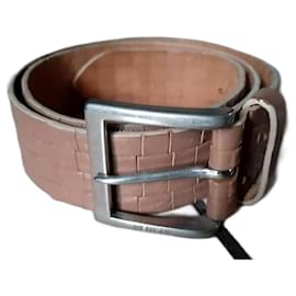 Versace Gürtel aus Leder braun