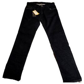 Fendi Herrenhose aus Baumwolle Dunkelblau