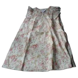 Geblümtes Baumwollkleid 12 Jahre neu im Blister - Bonpoint