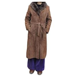 talla de abrigo de piel de oveja 38 - Autre Marque