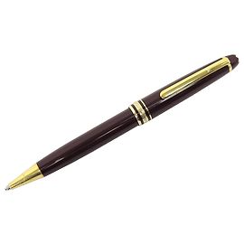 VINTAGE STYLO BILLE MONTBLANC MEISTERSTUCK CLASSIQUE DORE BORDEAUX PEN