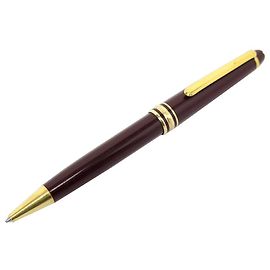 VINTAGE STYLO BILLE MONTBLANC MEISTERSTUCK CLASSIQUE DORE BORDEAUX PEN