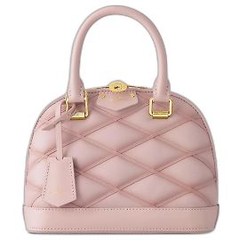 Louis Vuitton Alma BB Rosabella Leder Rosa