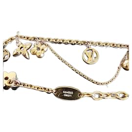 Collana Louis Vuitton Blooming Oro Metallo