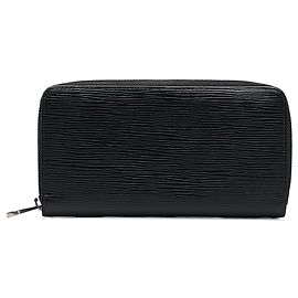 Louis Vuitton Black Epi Zippy Long Wallet