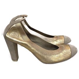 CHANEL Talons T.EU 38 Cuir