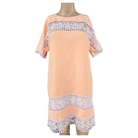 Vestido Blumarine Coral de Viscosa