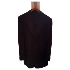 Smoking Carven in lana nero