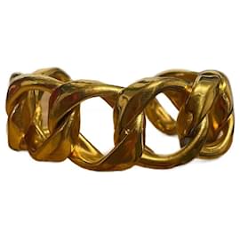 Chanel Armband Manschette mit Großen Gliedern Gold