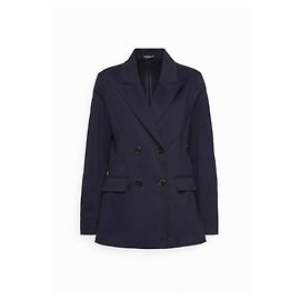 Autre Marque Wiederholen Sie den neuen Blazer aus marineblauer, gefütterter Watte S XS 36 Premium maßgeschneidert