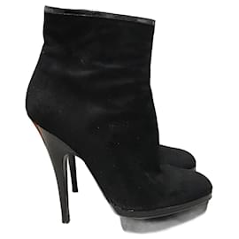 SAINT LAURENT Stivaletti T.EU 41 Camoscio