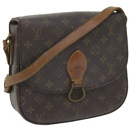 LOUIS VUITTON Monogram Saint Cloud GM Sac à bandoulière M51242 LV Auth am5262