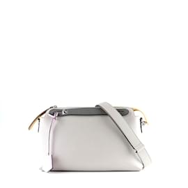 FENDI - Borsa a tracolla By The Way in pelle grigia - Fendi