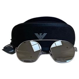 Occhiali da sole Armani Metallo Argento