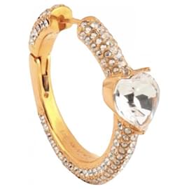 Ambush Money Ohrring aus Silber mit Strass in Gold - Autre Marque