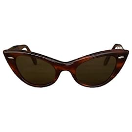 Ray-Ban Occhiali da sole Ray Ban realizzati negli Stati Uniti 60/70il corno