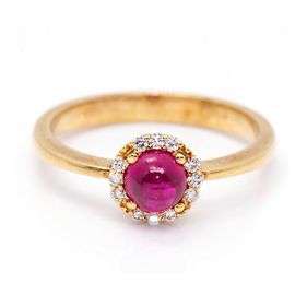 Autre Marque Anello d'oro, Brillanti e Rubi
