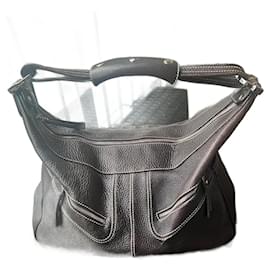 Borsa a tracolla Tod's in pelle marrone scuro