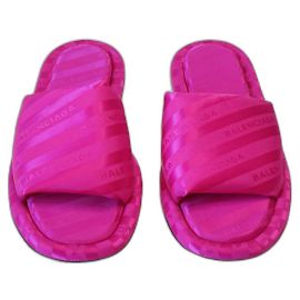 Sandali Balenciaga Hotel Rosa Fuchsia Jacquard