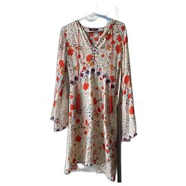 Vestido de seda Sunrise The Kooples