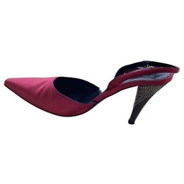Salvatore Ferragamo Sandali da sera in raso