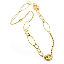 Autre Marque Collana in oro giallo 18 kt 80cm