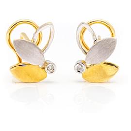 Orecchini in oro bicolore - Autre Marque