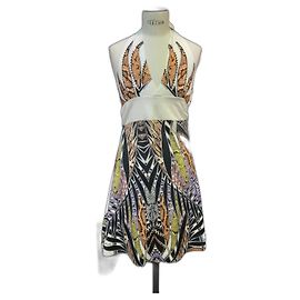 Roberto Cavalli Just Cavalli Merlin Monroe Kleid Weiß