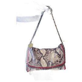 Stella Mc Cartney Pochette Stella McCartney Falabella Grigia Rosa