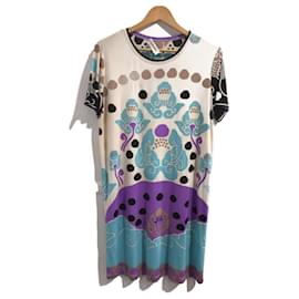 Vestido LEONARD T.IT 44 Seda - Leonard