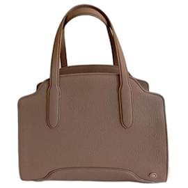 Borsa a mano Loro Piana Sesia in pelle taupe