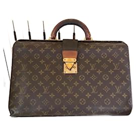 Louis Vuitton Borsa da medico Monogram marrone pelle