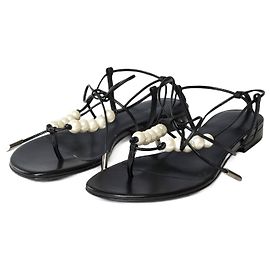 Autre Marque Scarpa NON FIRMATA / NON FIRMATO in pelle nera - 101672