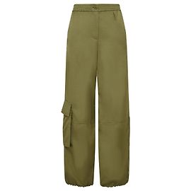 Dorothée Schumacher Slouchy Coolness Cargohose grün